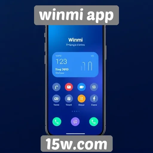 Interface do Winmi app é amigável e intuitiva